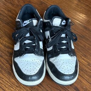 Nike Kids Black and White Sneakers